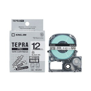 LOW(Kingjim) evPRO e[vJ[gbW / Sx SS12KW(17714) Tepra Tape Cartridge