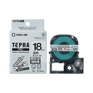 LOW(Kingjim) evPRO e[vJ[gbW / Sx ST18KW(17719) Tepra Tape Cartridge