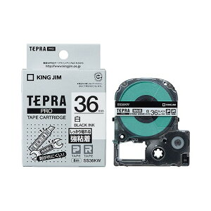 LOW(Kingjim) evPRO e[vJ[gbW / Sx SS36KW(17722) Tepra Tape Cartridge