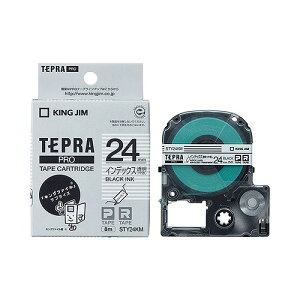 LOW(Kingjim) evPRO e[vJ[gbW  CfbNXx STY24KM(49455) Tepra Tape Cartridge