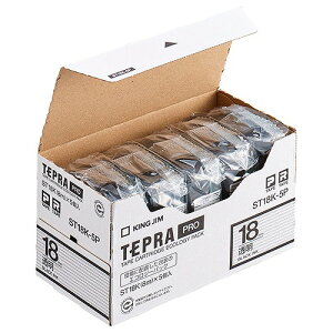 LOW(Kingjim) evPRO e[vJ[gbW  F1(5) ST18K-5P(60071) Tepra Tape Cartridge