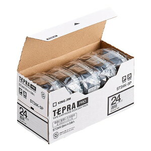 LOW(Kingjim) evPRO e[vJ[gbW  F1(5) ST24K-5P(60239) Tepra Tape Cartridge