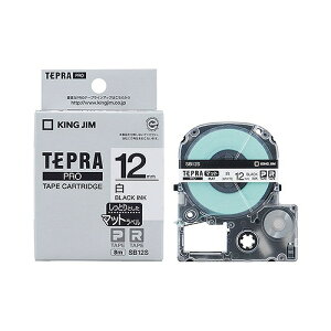 LOW(Kingjim) evPRO e[vJ[gbW / }bgx SB12S(73248) Tepra Tape Cartridge