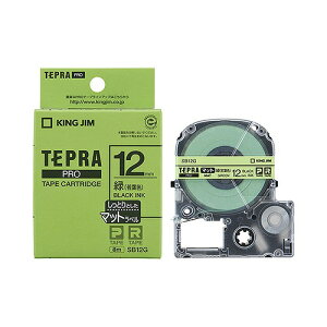 LOW(Kingjim) evPRO e[vJ[gbW / }bgx SB12G(73246) Tepra Tape Cartridge