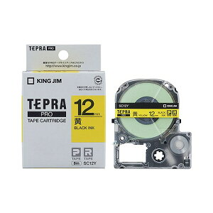 LOW(Kingjim) evPRO e[vJ[gbW  SC12Y(20198) Tepra Tape Cartridge