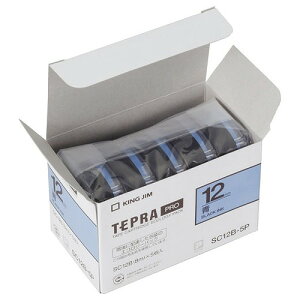 LOW(Kingjim) evPRO e[vJ[gbW  F1(5) SC12B-5P(06576) Tepra Tape Cartridge