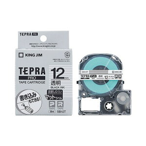 LOW(Kingjim) evPRO e[vJ[gbW / }bgx SB12T(20716) Tepra Tape Cartridge