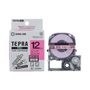LOW(Kingjim) evPRO e[vJ[gbW sN/ Sx SC12PW(28516) Tepra Tape Cartridge