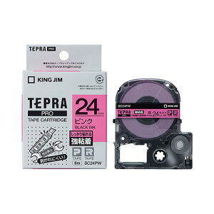 LOW(Kingjim) evPRO e[vJ[gbW sN/ Sx SC24PW(28521) Tepra Tape Cartridge