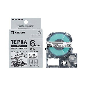 LOW(Kingjim) evPRO e[vJ[gbW / LCɂ͂郉x ST6KE(32893) Tepra Tape Cartridge