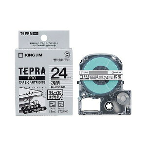 LOW(Kingjim) evPRO e[vJ[gbW / LCɂ͂郉x ST24KE(32902) Tepra Tape Cartridge