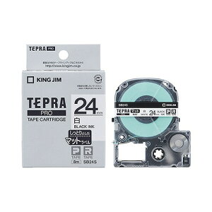 LOW(Kingjim) evPRO e[vJ[gbW / }bgx SB24S(32892) Tepra Tape Cartridge
