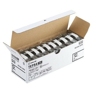 LOW(Kingjim) evPRO e[vJ[gbW  F1pbN(10) SS12K-10PN(36074) Tepra Tape Cartridge