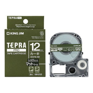 LOW(Kingjim) evPRO e[vJ[gbW J[L/ }bgx SB12GS(45264) Tepra Tape Cartridge