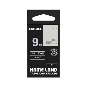 CASIO(�J�V�I) �l�[�������h�e�[�v ����/�╶�� 9mm XR-9XS(12853) nameland tape