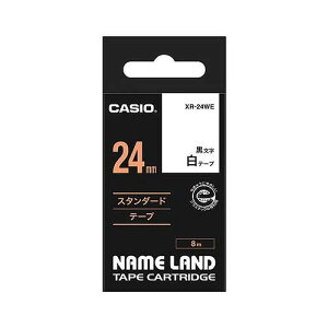 CASIO(JVI) l[he[v / 24mm XR-24WE(12810) nameland tape