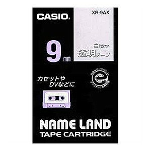 CASIO(JVI) l[he[v / 9mm XR-9AX(28576) nameland tape