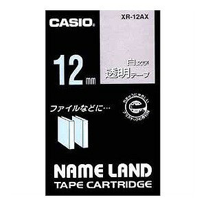 CASIO(JVI) l[he[v / 12mm XR-12AX(28581) nameland tape