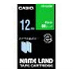 CASIO(JVI) l[he[v / 12mm XR-12AGN(28578) nameland tape