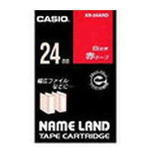 CASIO(JVI) l[he[v / 24mm XR-24ARD(28587) nameland tape