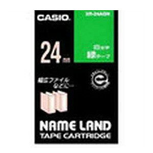 CASIO(JVI) l[he[v / 24mm XR-24AGN(28588) nameland tape