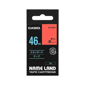 CASIO(JVI) l[he[v / 46mm XR-46RD(31127) nameland tape