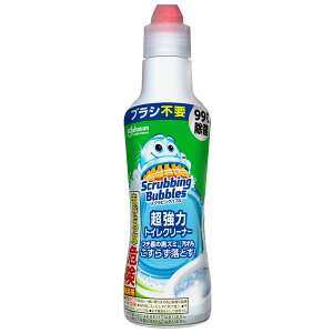 SCW\ XNrOou ̓gCN[i[ 400g SxWF^Cv Scrubbing bubble super strong toilet cleaner