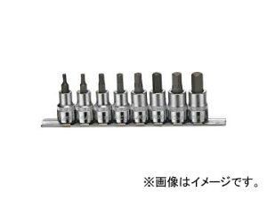 JTC 9.5mm �Z�p�\�P�b�g�Z�b�g JTCH308H hexagon socket set