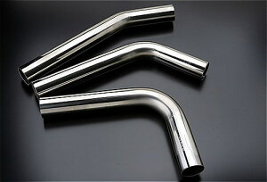 �g���X�g/TRUST GReddy �ėp�X�e�����X�p�C�v 60�� 100R 90° 11001313 General purpose stainless steel pipe