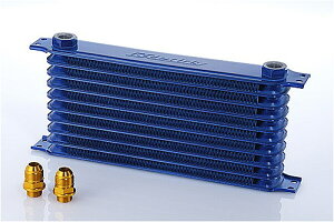 �g���X�g/TRUST GReddy �I�C���N�[���[�R�A �u���[ 16�i �t�B�b�e�B���O�FAN10 12004316 Oil cooler core