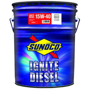 XmR(SUNOCO) IGNITE DIESEL fB[[IC 15W-40 20L DH-2/SH MINERAL oil