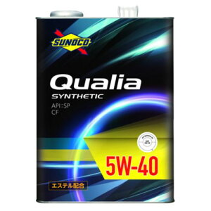 XmR(SUNOCO) QUALIA GWIC 5W-40 4L SP/CF SYNTHETIC engine oil