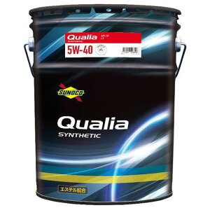 XmR(SUNOCO) QUALIA GWIC 5W-40 20L SP/CF SYNTHETIC engine oil