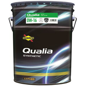 XmR(SUNOCO) QUALIA GWIC 0W-16 20L SP/GF-6B SYNTHETIC engine oil