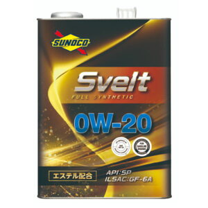 XmR(SUNOCO) SVELT GWIC 0W-20 1L SP/GF-6A FULL SYNTHETIC engine oil