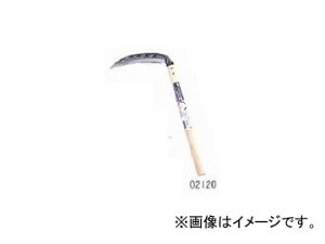 鬼印/浅野木工所 風/KAZE (鋼付)穴あき三日月鎌(丸型) 02120 With steel Hole holes crescent sickle round type