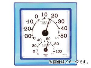 NZ/CRECER xv NAE~j u[ CR-12B JANF4955286804858 Temperature and humidity meter mini blue