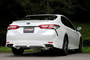 フジツボ(FUJITSUBO) A-E マフラー トヨタ カムリ DAA・6AA-AXVH70 A25A-FXS WS 2WD 2018年08月〜 Wテール 左右出し ステンレス+カーボンモデル 450-24467 muffler