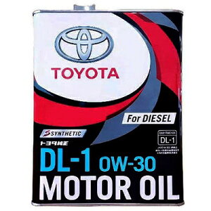 g^ fB[[GWIC 4L DL-1 0W-30 F1 08883-03205 Diesel engine oil