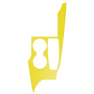 �Z���^�[�R���\�[���X�e�b�J�[ �g���^ �_�C�n�c �J���� �A���e�B�X AXVH70/AXVH75 �}�b�g�� �F�O���[�v1 AP-PA2CFMT0021 Center console sticker