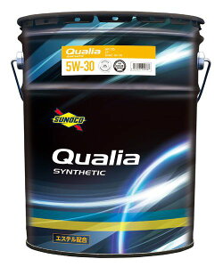 �X�m�R(SUNOCO) QUALIA �G���W���I�C�� 5W-30 20L SQ/GF-7A SYNTHETIC engine oil