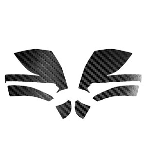 �J�[�X�e�b�J�[ ���Y GT-R R35�^ ��� 2018�N01���`2023�N05�� 5D�J�[�{����(3D�x�[�X) �h�A�~���[ �O�� �I�ׂ�20�J���[ �����F1�Z�b�g(���E) AP-PF25TH0295 car stickers