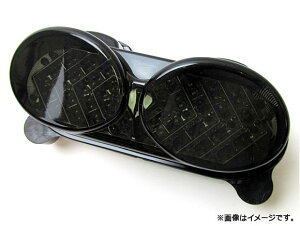 LED�e�[�����C�g �J���T�L ZR7S ZX6R J1/J2 ZX6R G1/G2 ZX900 ZX9R ZZR600 1998�N�`2007�N �X���[�N�����Y AP-TNTL032-SMOKE 2�� tail light