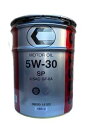 【在庫有送料無料】5W-30　トヨタ キャッスル オイル　08880-14103　SP 20L缶　ガソリン専用