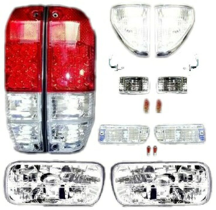 楽天市場】送料無料 トヨタ ランクル プラド 78 ヘッドライト 