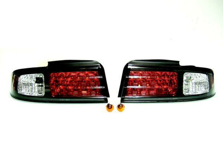 楽天市場】送料無料 日産 シルビア S14 LED JDM ブラック リヤ 