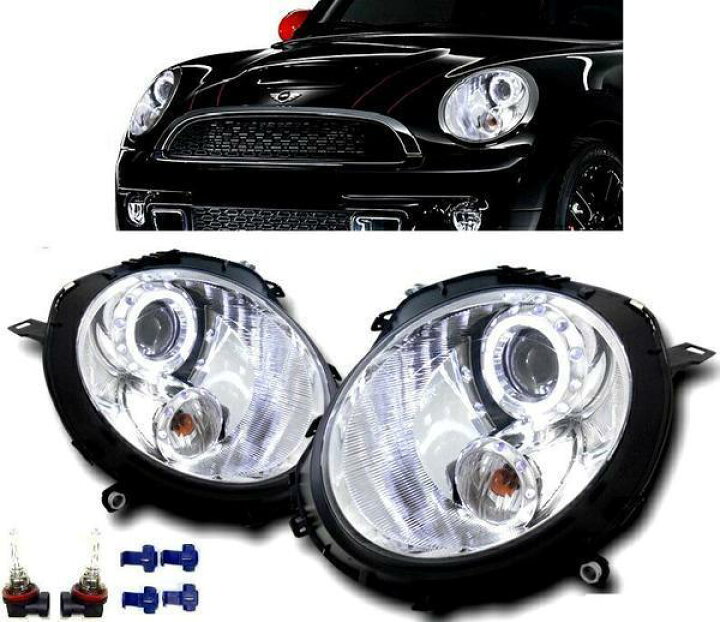 楽天市場】送料込 BMW ミニ MINI R55 R56 R57 07y-10y LED イカリング 