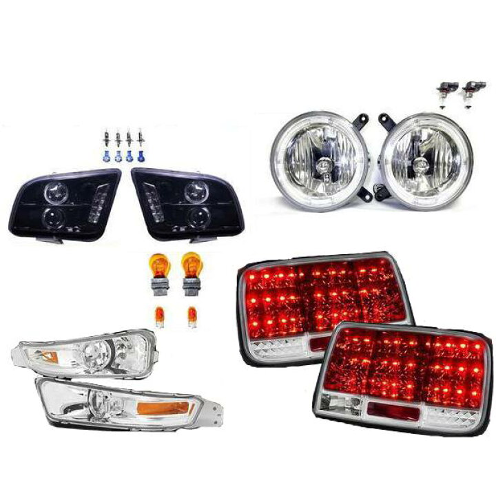 楽天市場】送料無料 フォード マスタング 06-09 LED ヘッドライト 