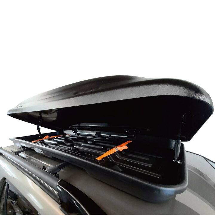 楽天市場】ジェットバック ルーフボックス ブラック 203x87x31 500L 