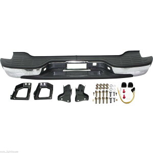 送料無料 大型商品 シボレー GMC ユーコン タホ サバーバン 00y-06y リアステップバンパー リヤバックバンパー